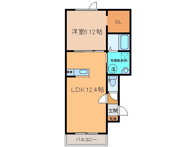 デスパシオⅡの物件間取画像