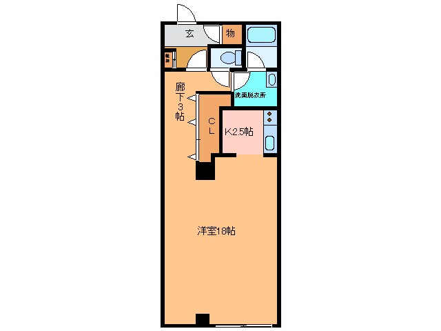 NCウイング8の物件間取画像