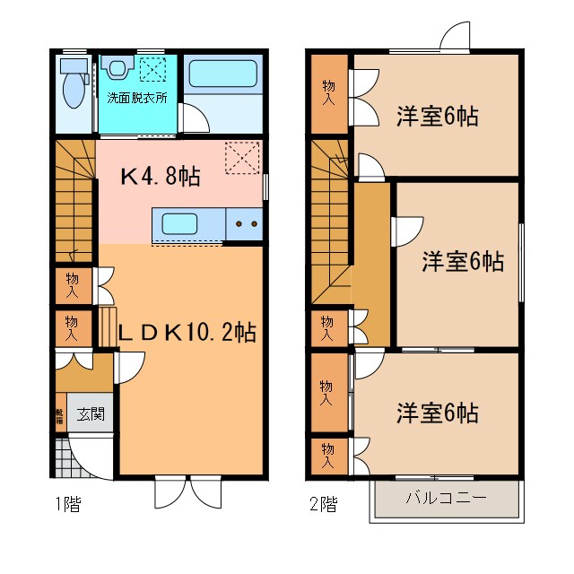 ＴＯＷＮ.Ｔの物件間取画像