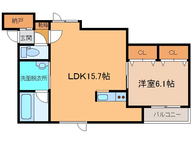 Riviereの物件間取画像