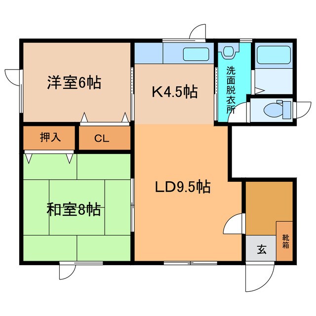ＫＩマンションの物件間取画像