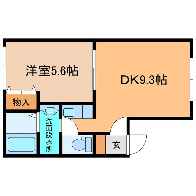 ウエスト27の物件間取画像
