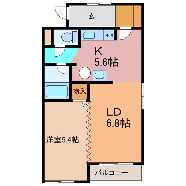 クラッシー西8条倶楽部の物件間取画像