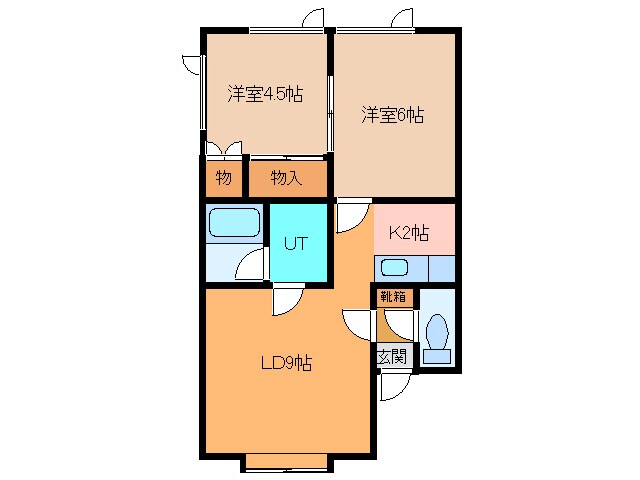 レーベン158の物件間取画像