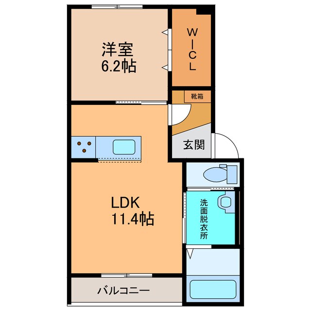 Bambooの物件間取画像
