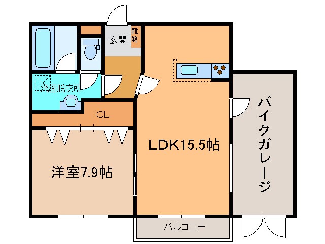 みずほ町ハイツの物件間取画像