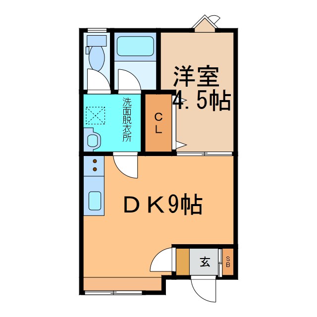 ブライト175の物件間取画像