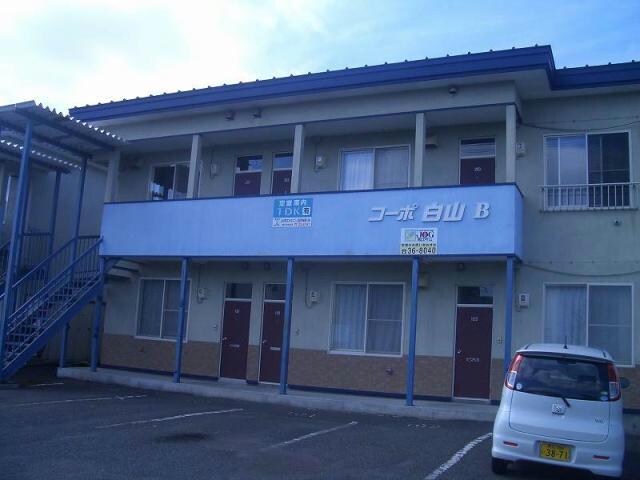 コーポ白山Bの物件外観写真