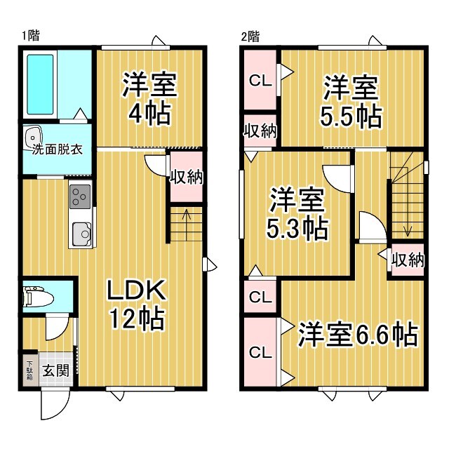 ル・ペピエマンⅡの物件間取画像