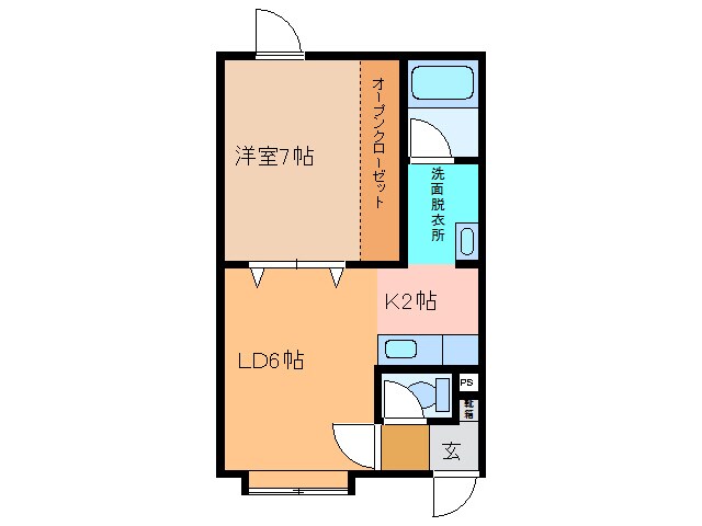 リテラⅢの物件間取画像