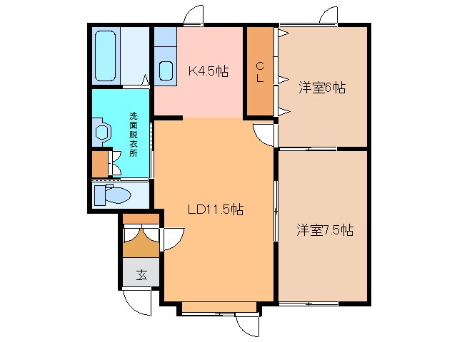 裕次郎の物件間取画像