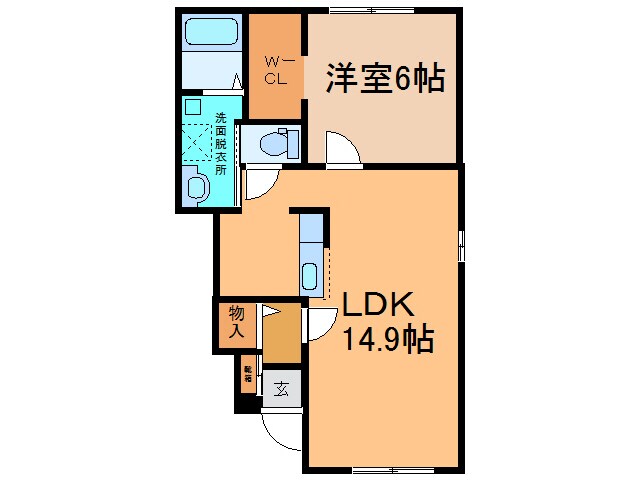 ルミエールの物件間取画像