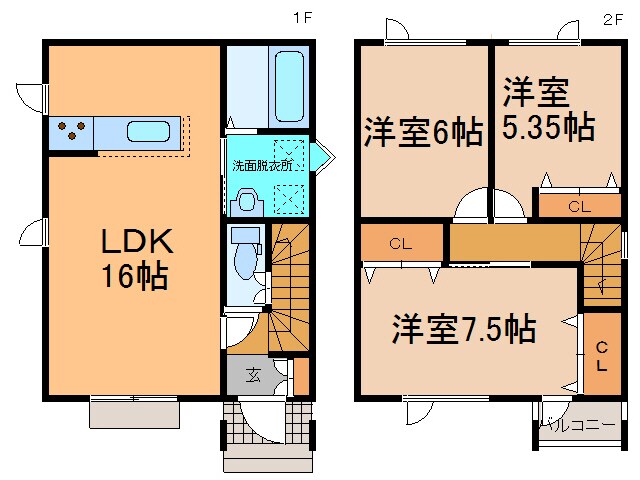 VILLETTA(ヴィレッタ)の物件間取画像