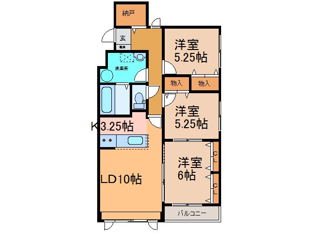 ライトワン２４の物件間取画像