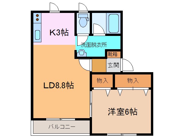 リバプールの物件間取画像