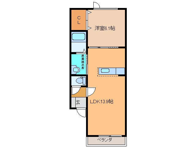 ハッピーライフＹＵＲＡの物件間取画像