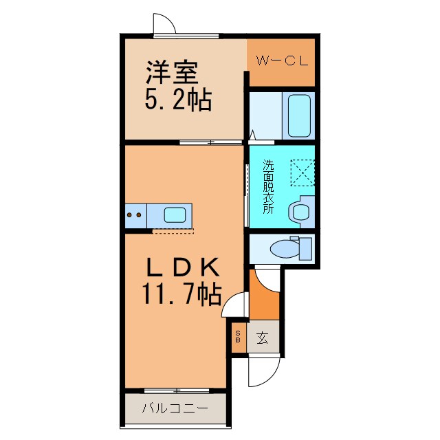 PiattoⅤの物件間取画像