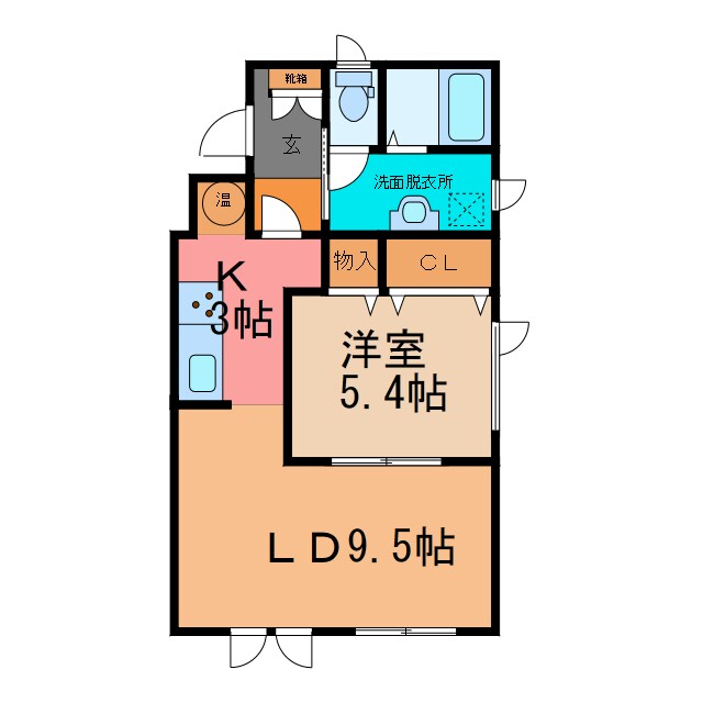 エクセレントステージⅠの物件間取画像
