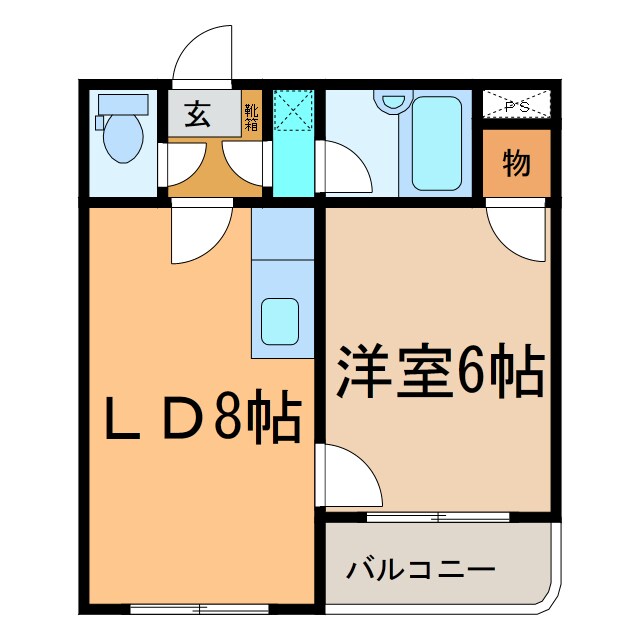 物件間取画像