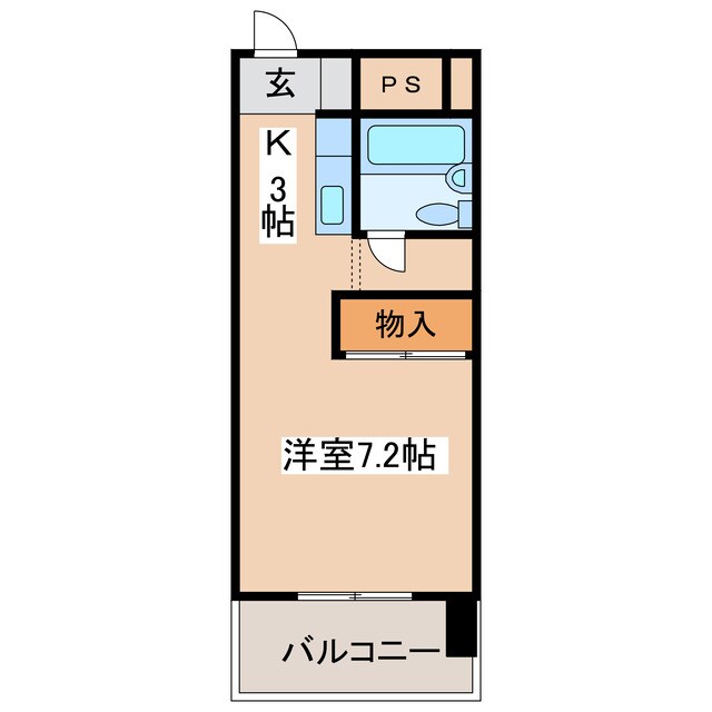 クレインマンションの物件間取画像