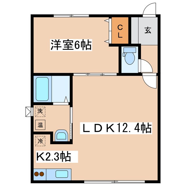 リレイションⅠの物件間取画像