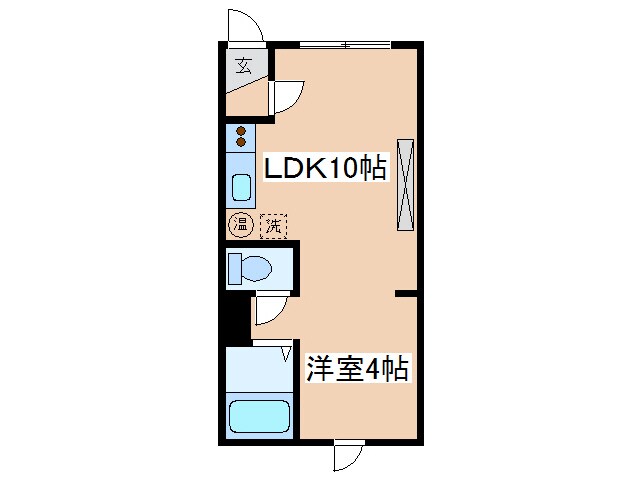 パークサイド廉の物件間取画像