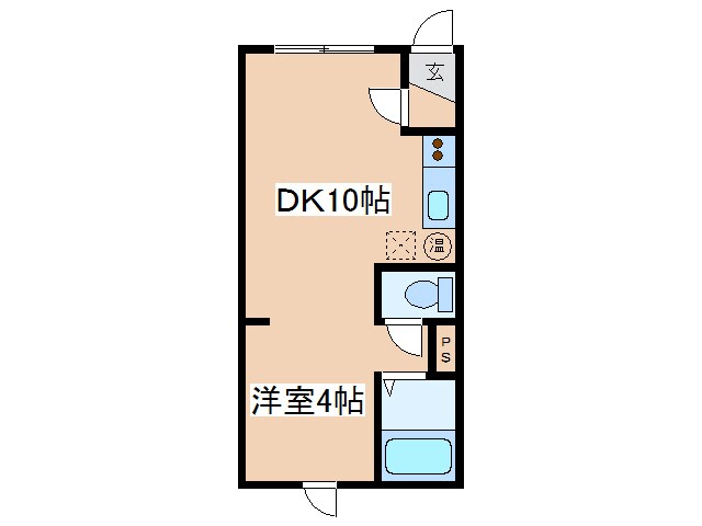 パークサイド廉の物件間取画像