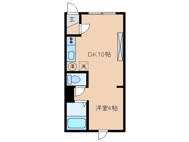 パークサイド廉の物件間取画像