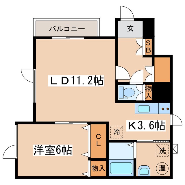 HornⅢ（ホルン3）の物件間取画像