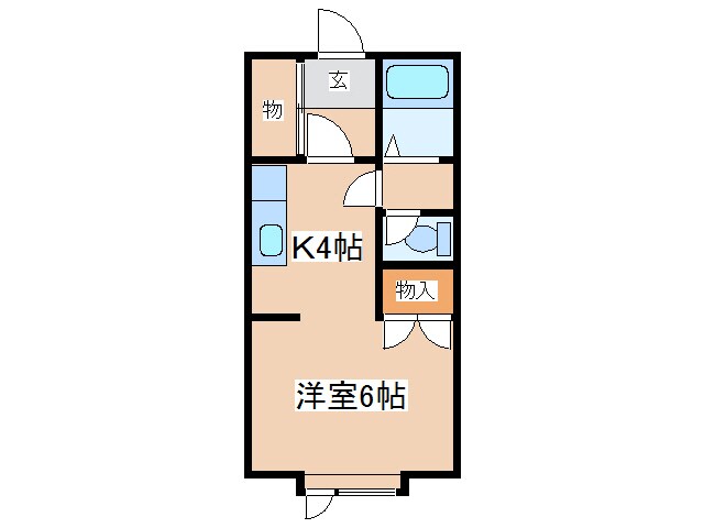 シルキーハウスの物件間取画像