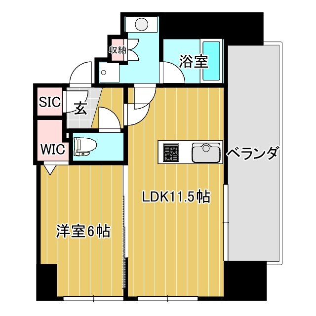 デュオヒルズ釧路の物件間取画像