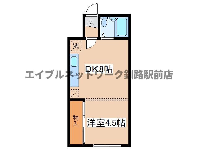 物件間取画像
