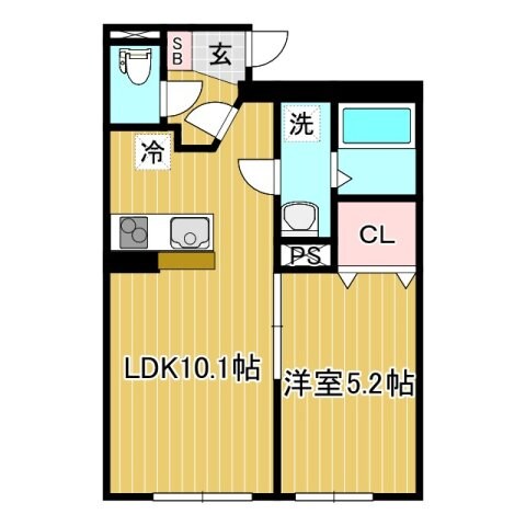 MonreveⅡの物件間取画像