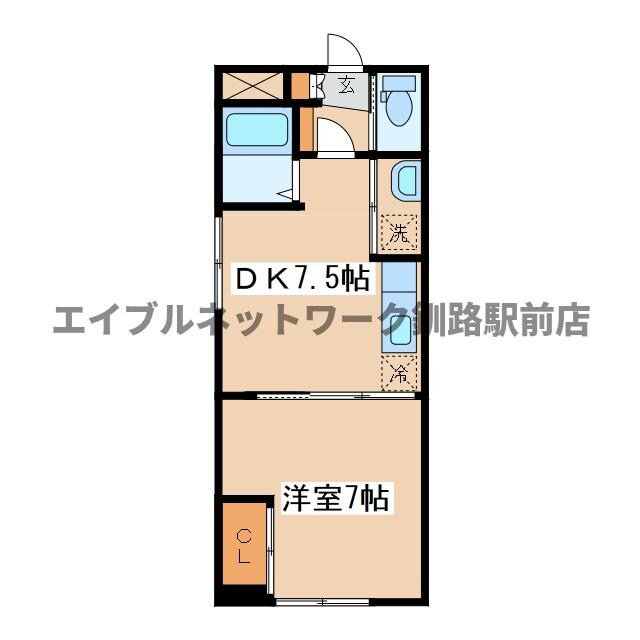 物件間取画像