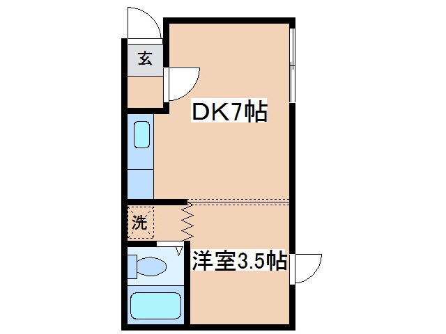 パークサイドＺの物件間取画像