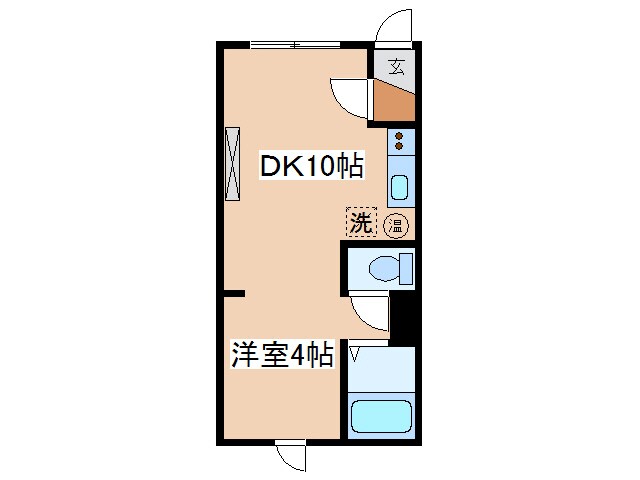 パークサイド廉の物件間取画像