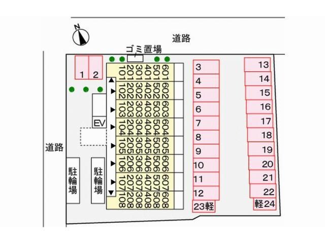 クレール姫路Ⅱの物件外観写真