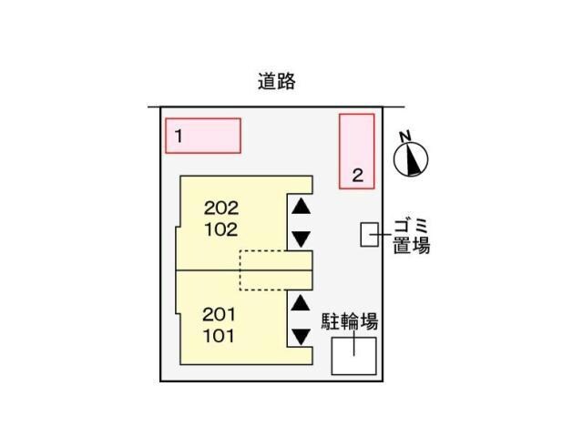 サン　コテージの物件外観写真