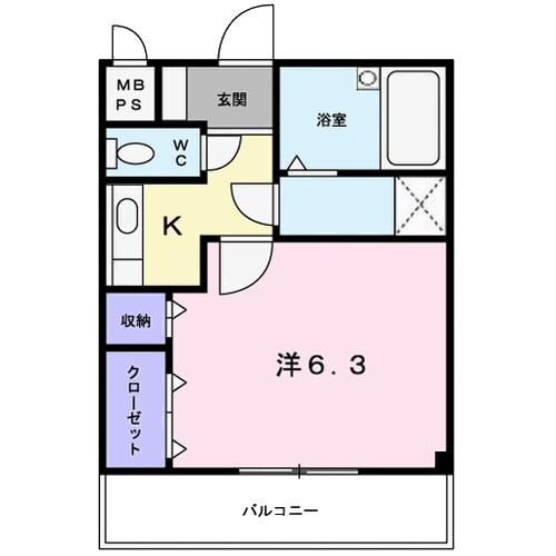 物件間取画像