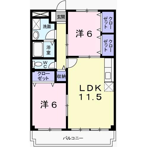 フラッツ・アイの物件間取画像
