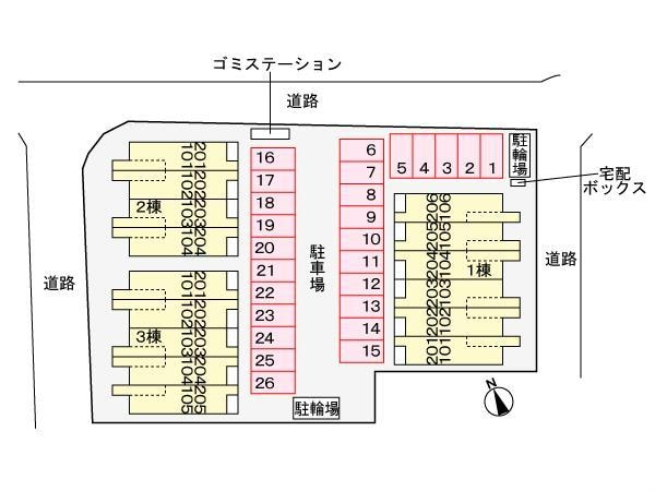 フロレゾンⅠの物件外観写真