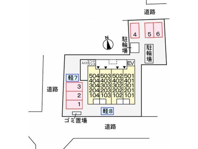 Ａmenity Westの物件外観写真