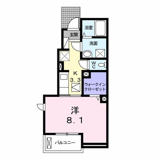 シャルマン・ドミールの物件間取画像