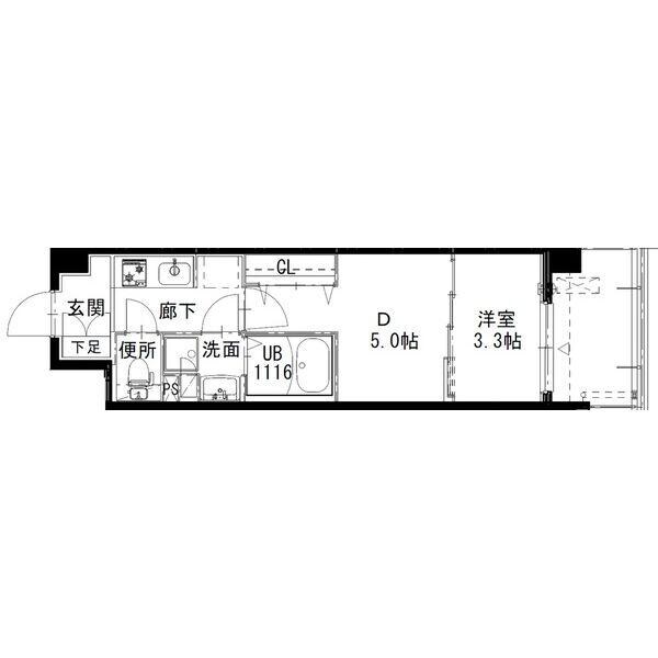 アルティザ姫路の物件間取画像
