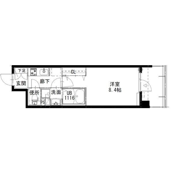 アルティザ姫路の物件間取画像