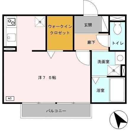 ホワイトヘロンの物件間取画像