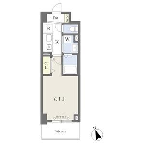 MISTRAL姫路駅前Ⅶの物件間取画像