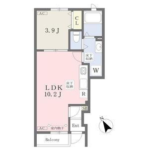 カプラン花田Ⅰの物件間取画像