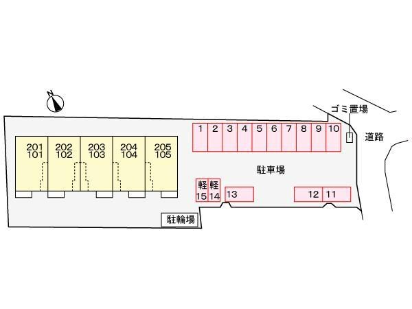 サクラ・コート阿成の物件外観写真