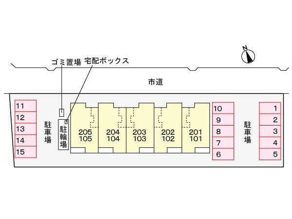 シャイニースカイの物件外観写真